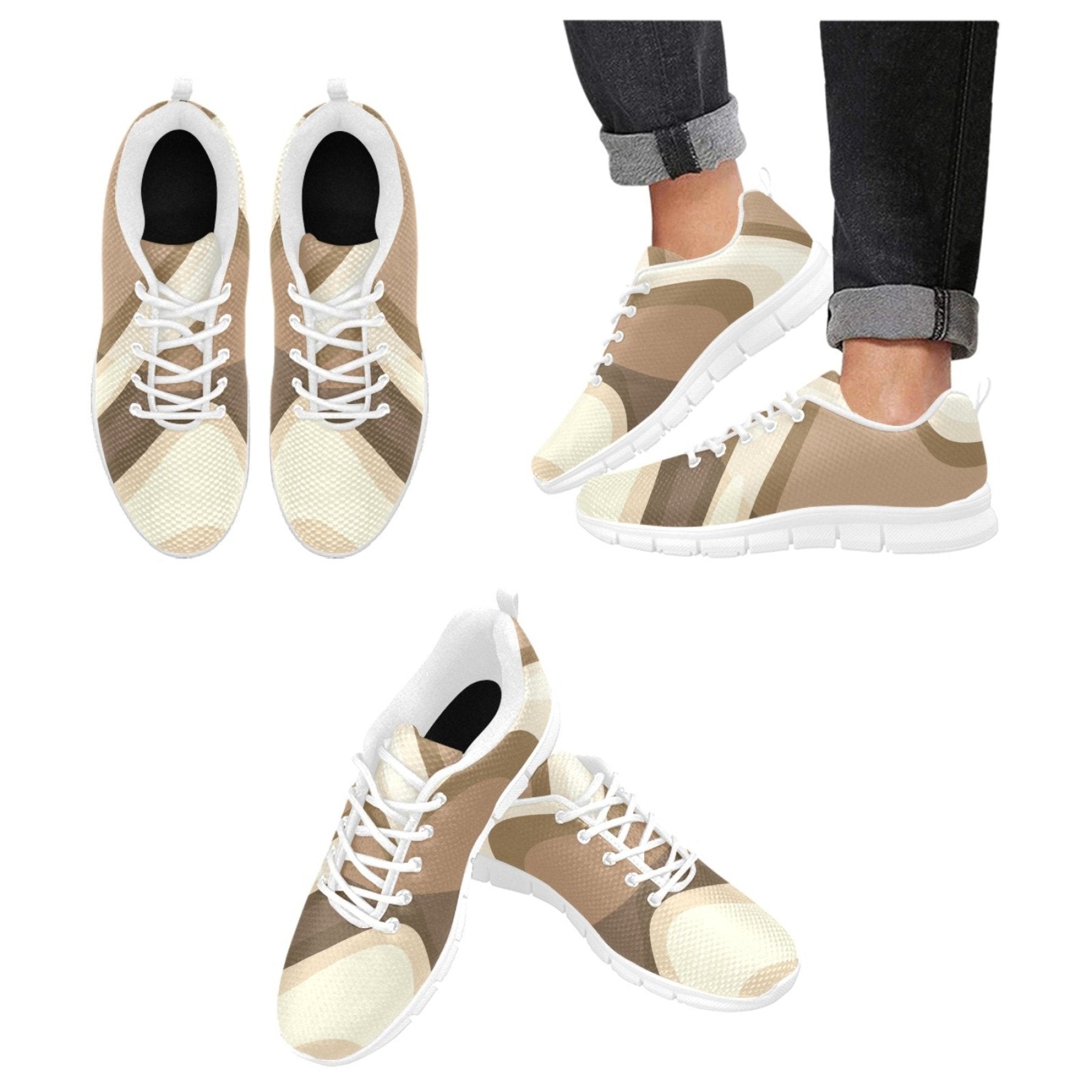 womens sneakers blue and white aztec style white bottom running shoes
